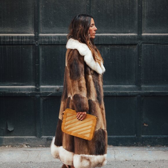 70's Vintage Fur Coat - Picture 13 of 16